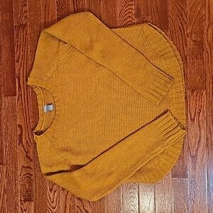 Charlotte Russe Gold Sweater size Large